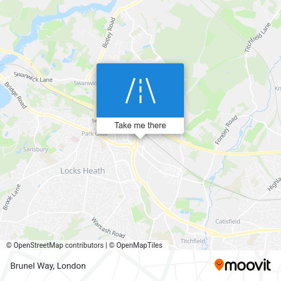 Brunel Way map