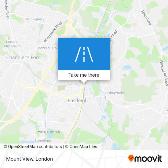 Mount View map