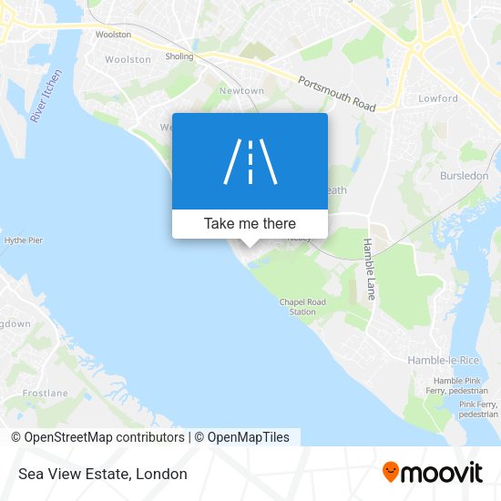 Sea View Estate map