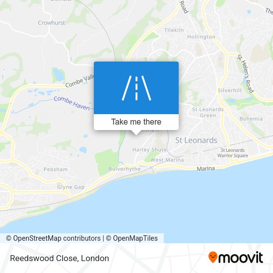 Reedswood Close map