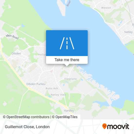 Guillemot Close map