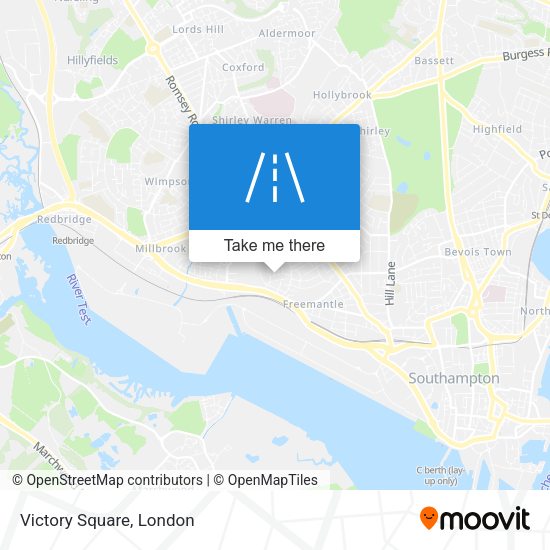Victory Square map