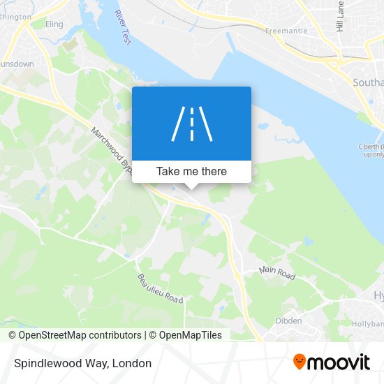 Spindlewood Way map