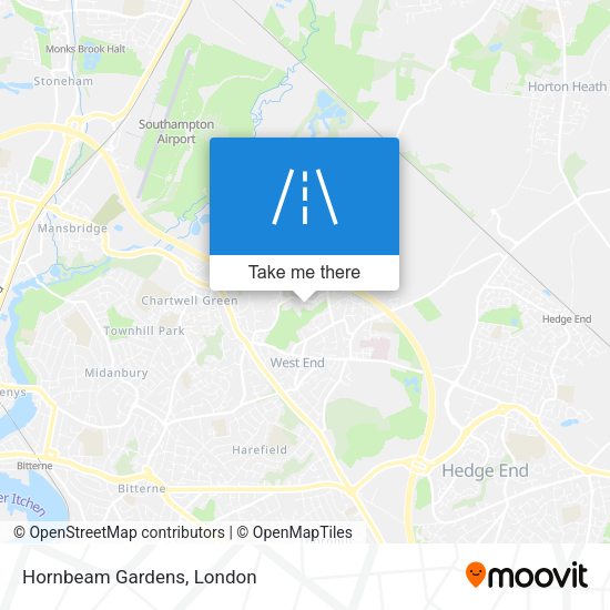 Hornbeam Gardens map