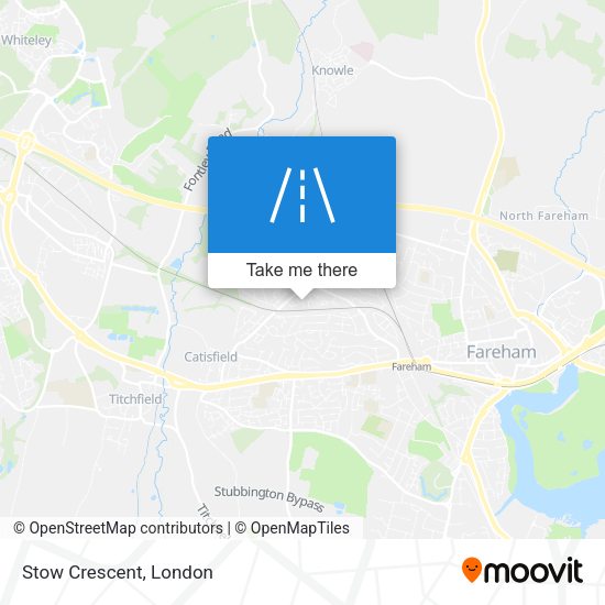 Stow Crescent map
