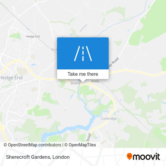 Sherecroft Gardens map