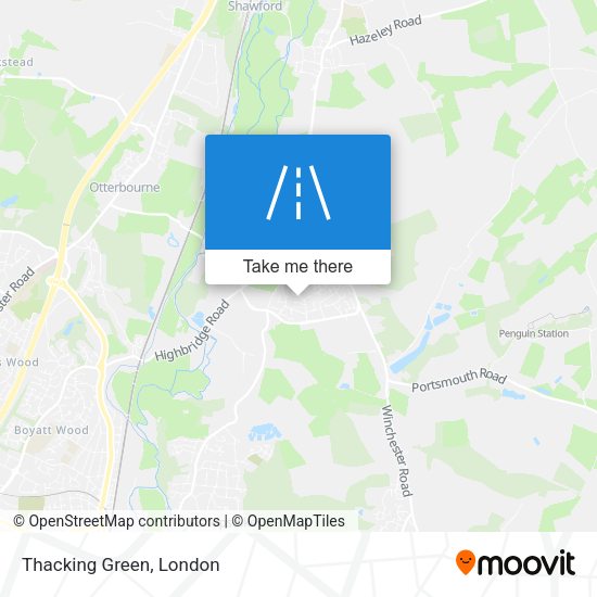 Thacking Green map