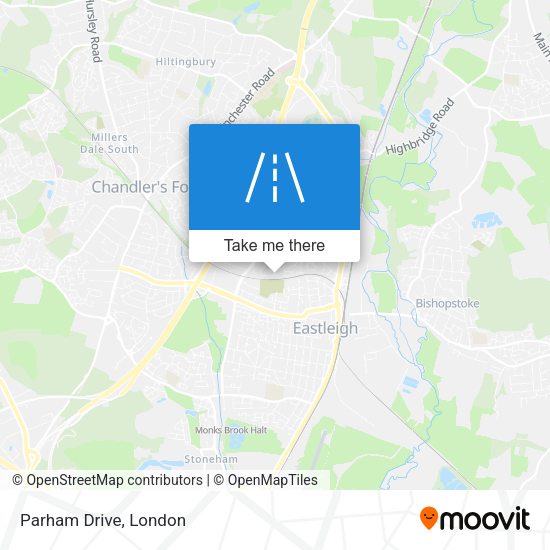 Parham Drive map