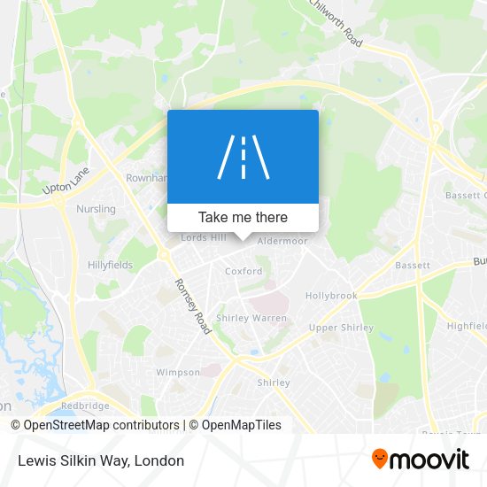 Lewis Silkin Way map