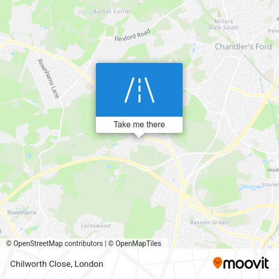 Chilworth Close map