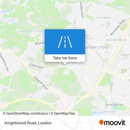 Knightwood Road map