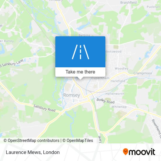 Laurence Mews map