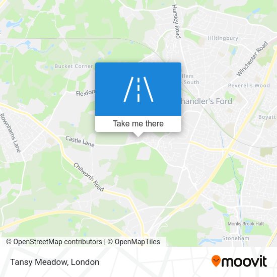 Tansy Meadow map