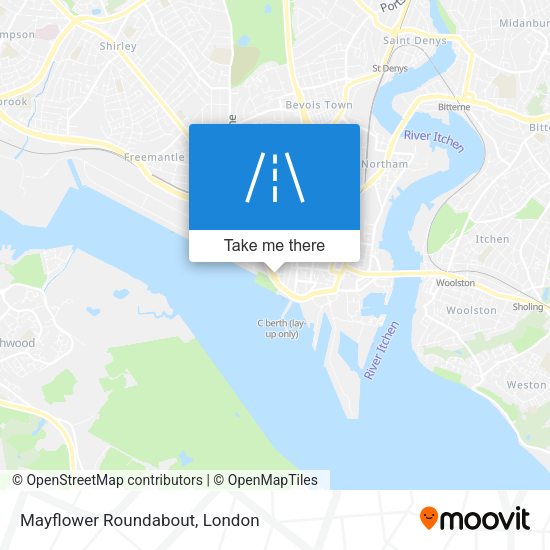 Mayflower Roundabout map