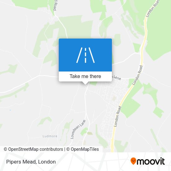 Pipers Mead map