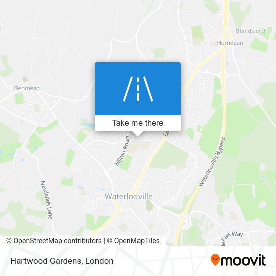 Hartwood Gardens map