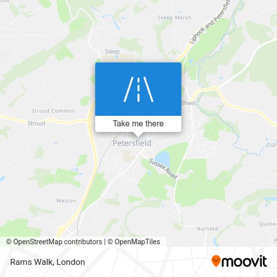Rams Walk map