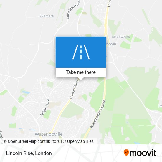 Lincoln Rise map