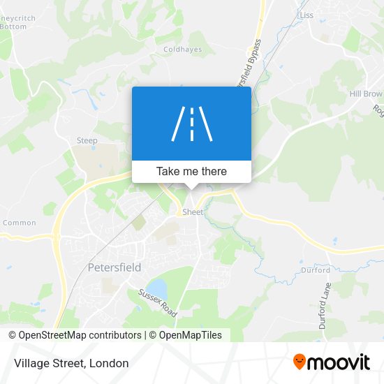 Village Street map