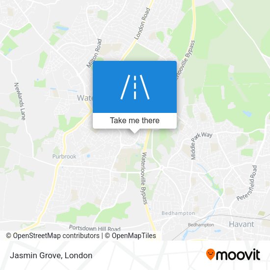 Jasmin Grove map