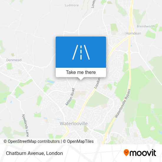 Chatburn Avenue map