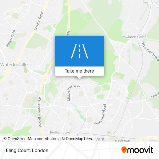 Eling Court map