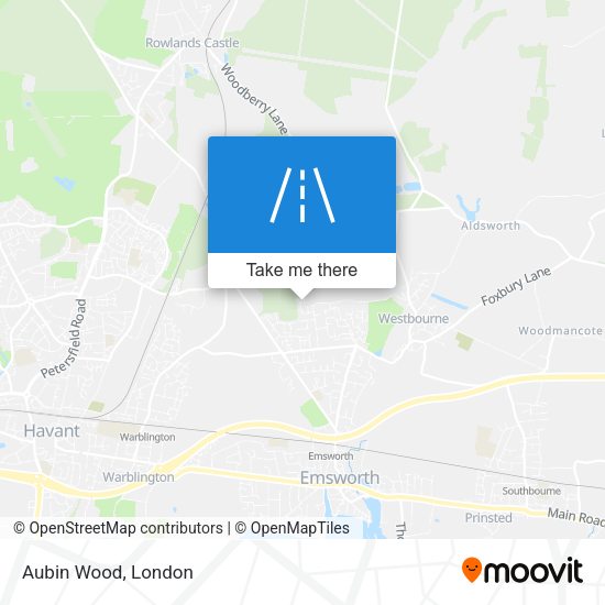 Aubin Wood map