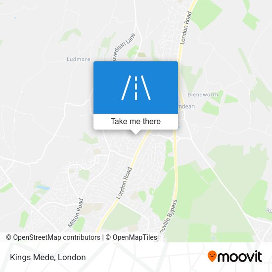 Kings Mede map
