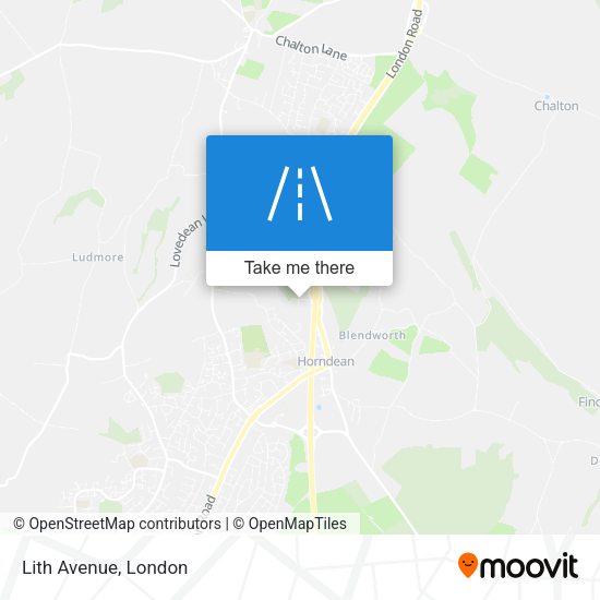 Lith Avenue map