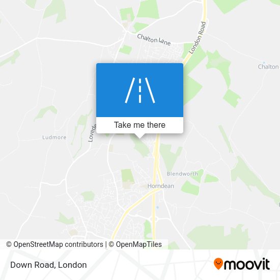 Down Road map