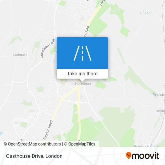Oasthouse Drive map