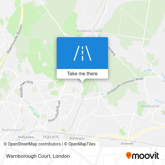 Warnborough Court map