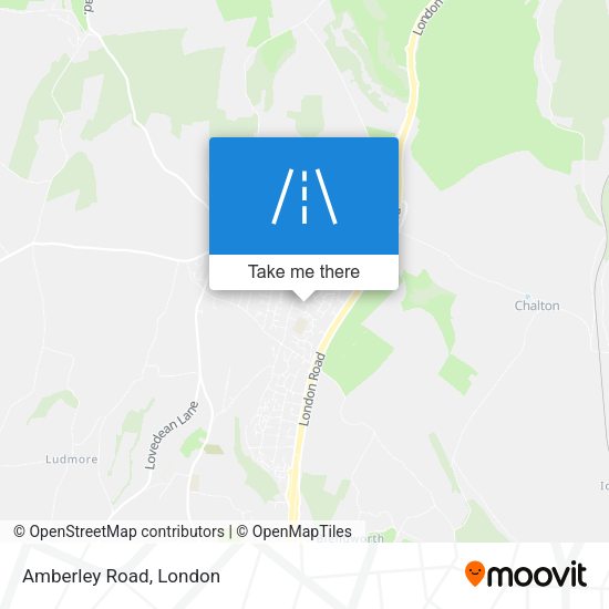 Amberley Road map