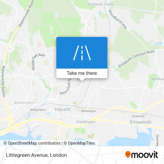 Littlegreen Avenue map