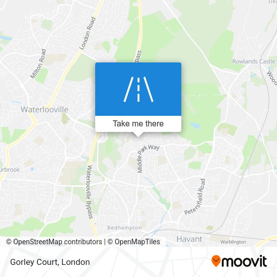 Gorley Court map