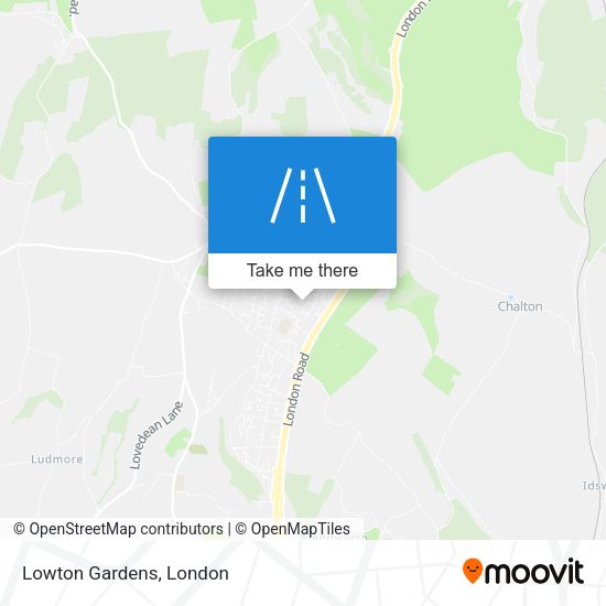 Lowton Gardens map