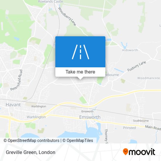 Greville Green map
