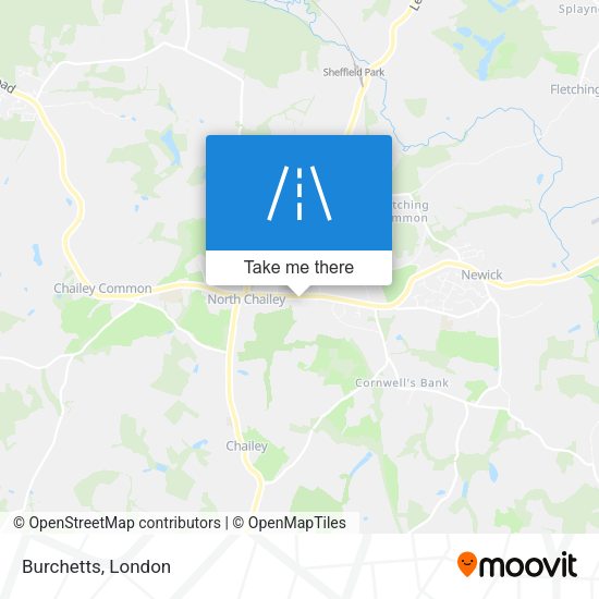 Burchetts map
