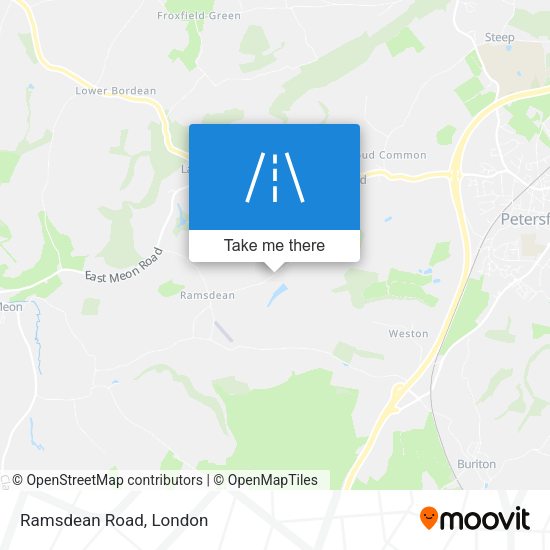 Ramsdean Road map