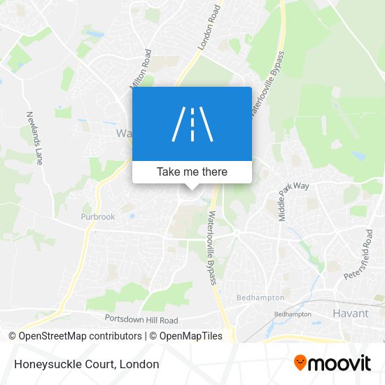 Honeysuckle Court map