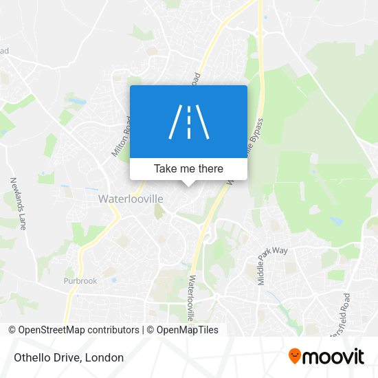 Othello Drive map