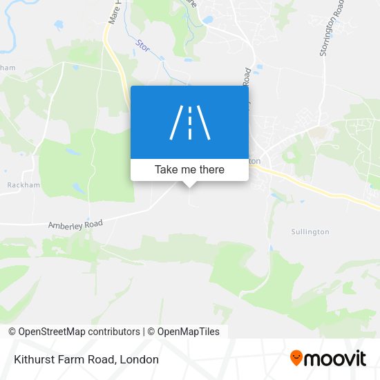 Kithurst Farm Road map