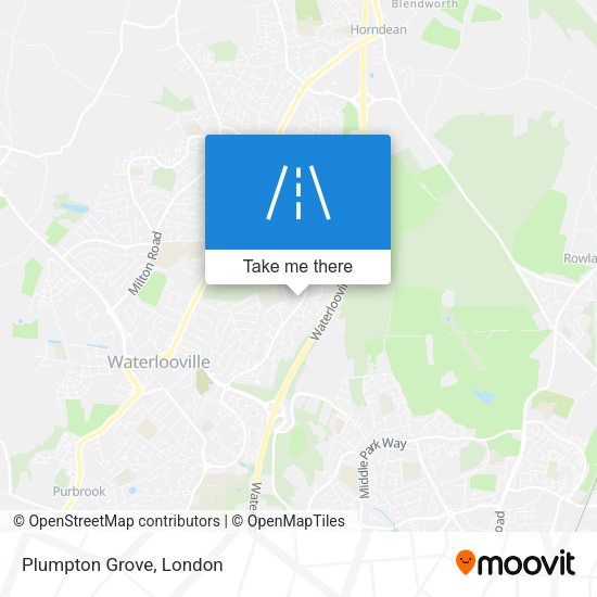 Plumpton Grove map