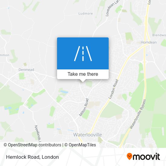 Hemlock Road map