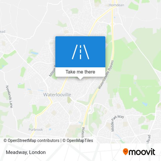 Meadway map