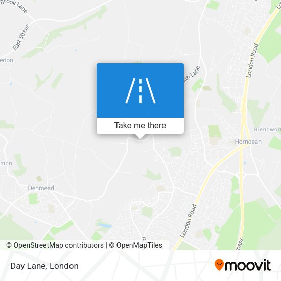 Day Lane map