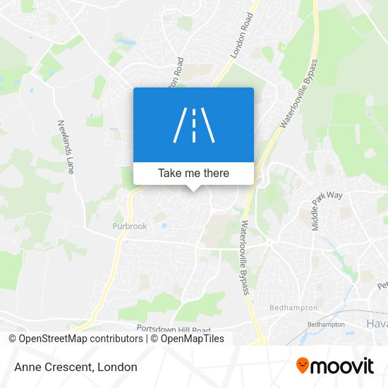 Anne Crescent map