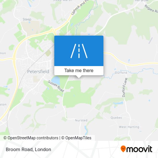 Broom Road map