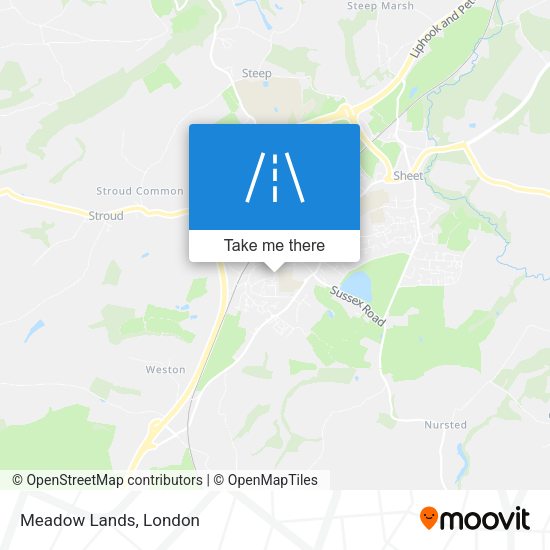 Meadow Lands map