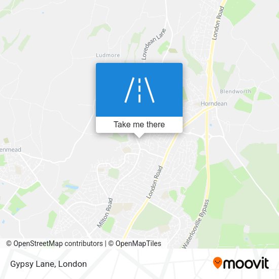Gypsy Lane map